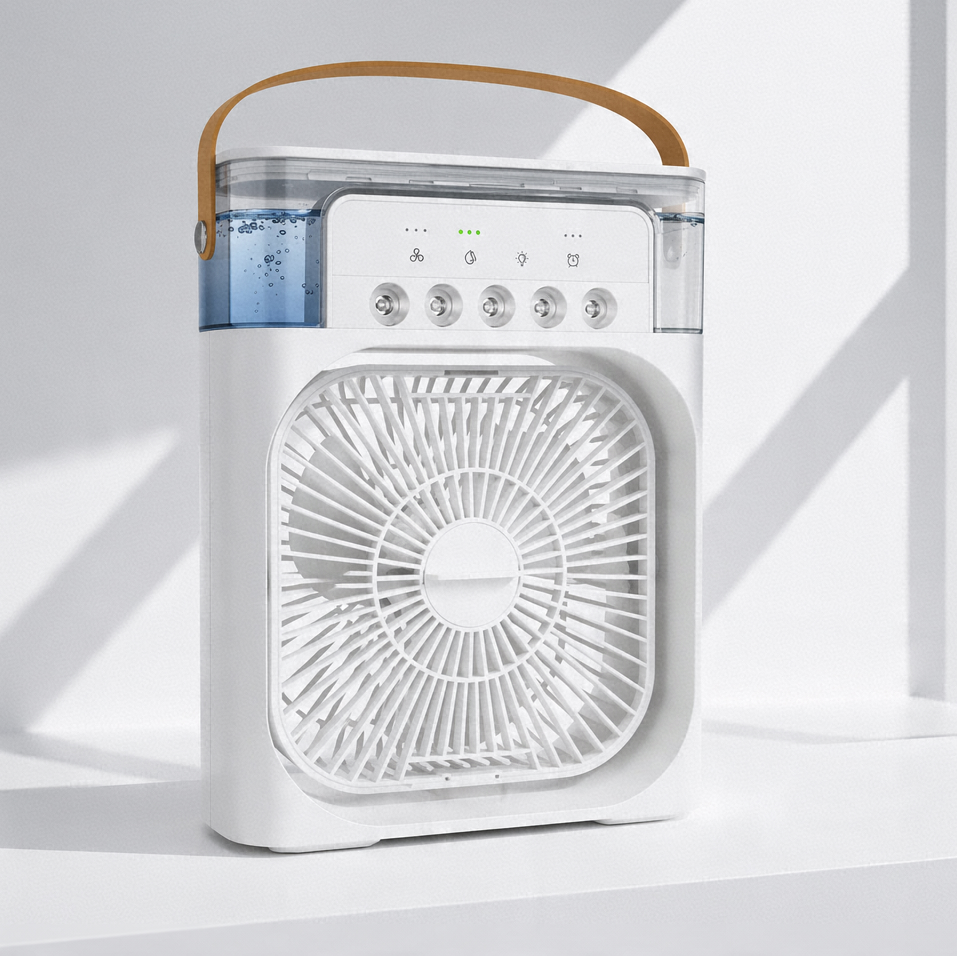 FrostMist™ - Ventilador Humidificador 3 en 1