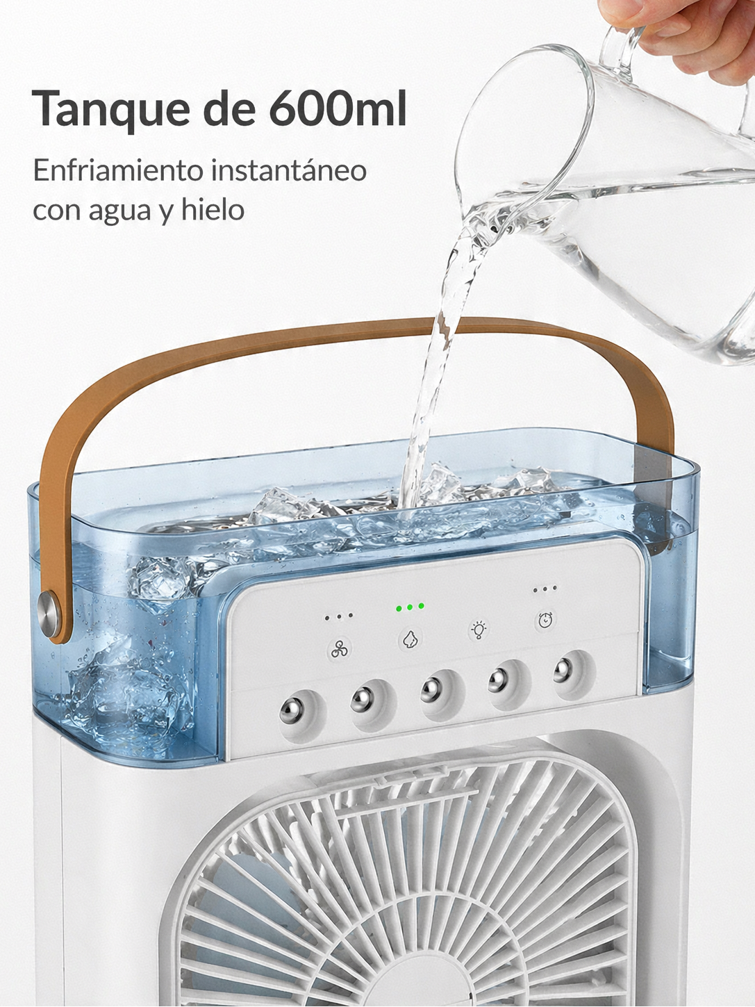 FrostMist™ - Ventilador Humidificador 3 en 1