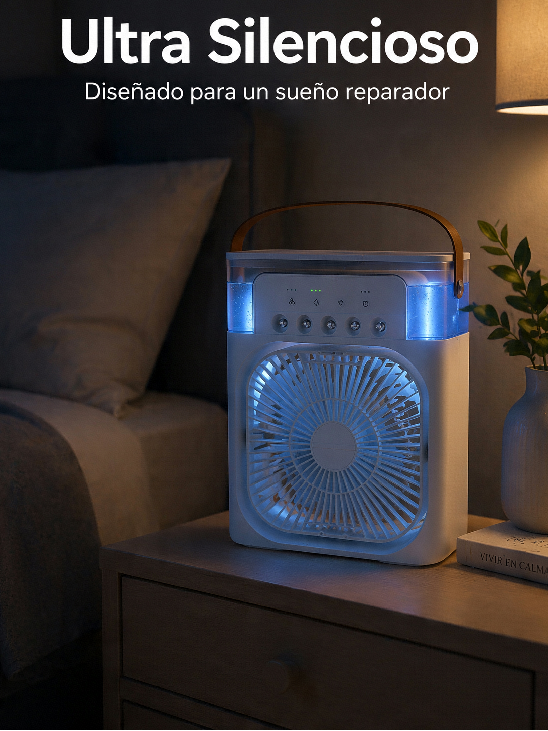 FrostMist™ - Ventilador Humidificador 3 en 1